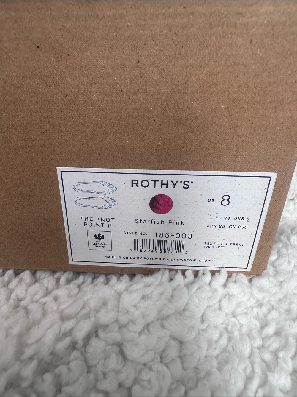 Rothy's Hot Pink Pointed-Toe Knot Flats - Picture 3 of 10